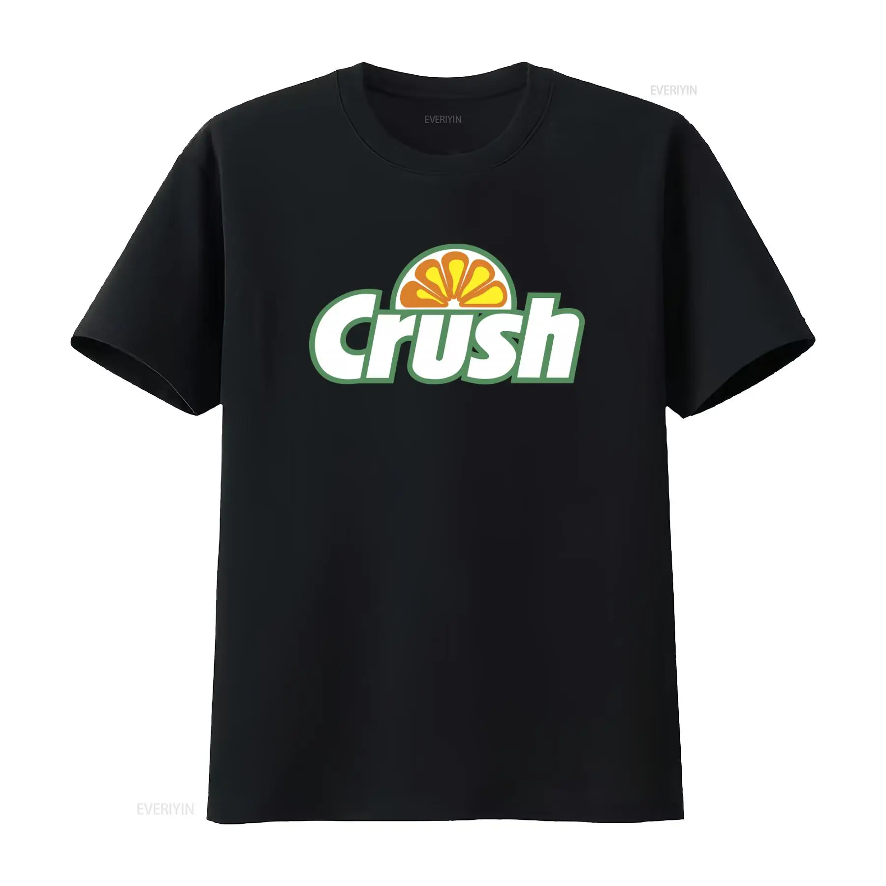 Women Fashion Logo - Retro Style Orange Crush Logo T