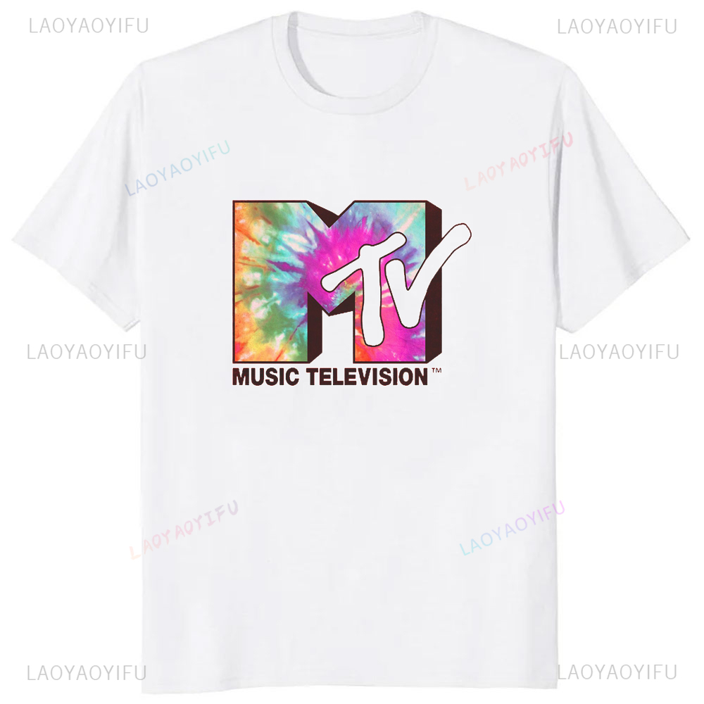 Women Fashion Logo - Classic MTV Retro Design Logo Printed