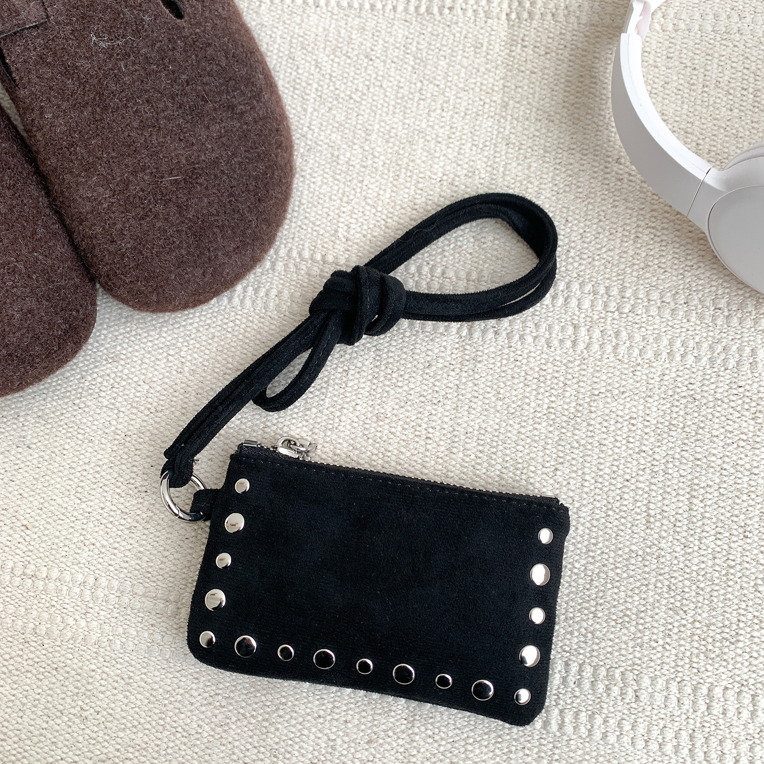 NEW Studded Shoulder Bag Mini  - Coin Purse Women ulasan dan harga