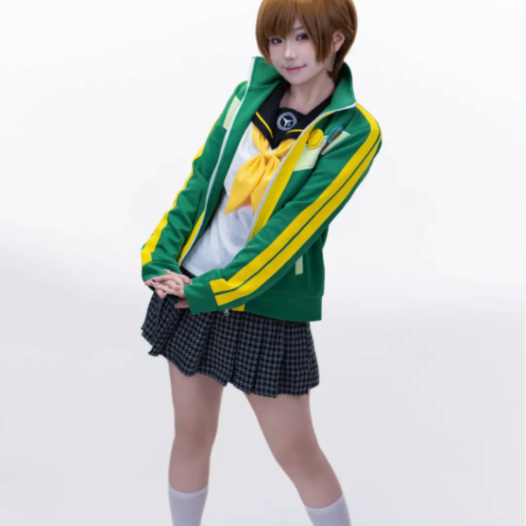 Persona 4 Chie Satonaka Cospla - Pleated Skirt Women ulasan dan harga