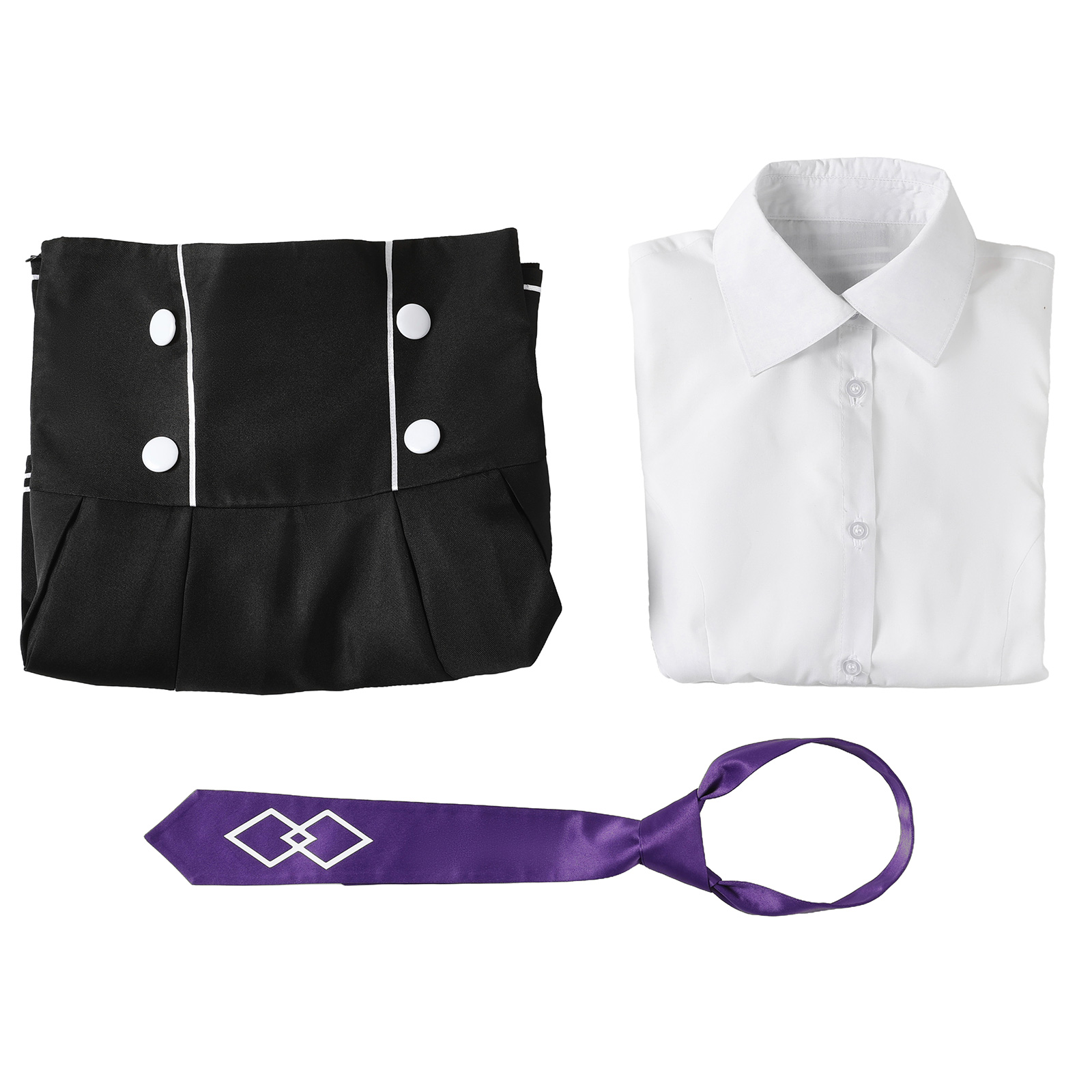 Mash Kyrielight Cosplay Costum - Pleated Skirt Women ulasan dan harga