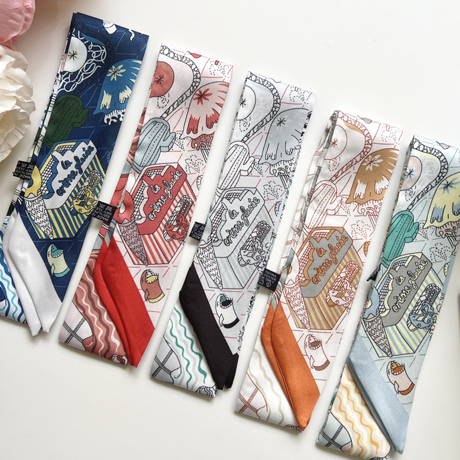 2025 New Luxury Hair Ribbon Sc - Women Fashion Necktie ulasan dan harga