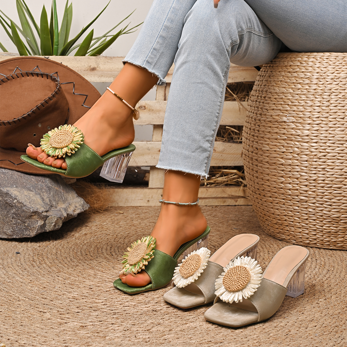 Women High Heel Sandals Slip o - Women'S Fashion Summer 2025 ulasan dan harga