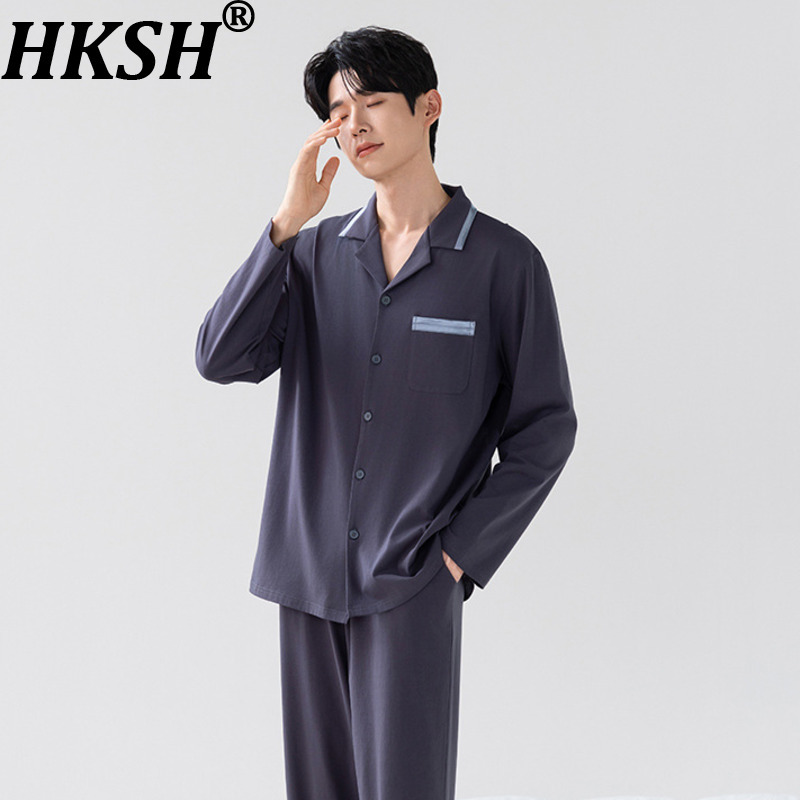 HKSH Autumn Winter Men Tide Lo - Women Fashion Korean ulasan dan harga