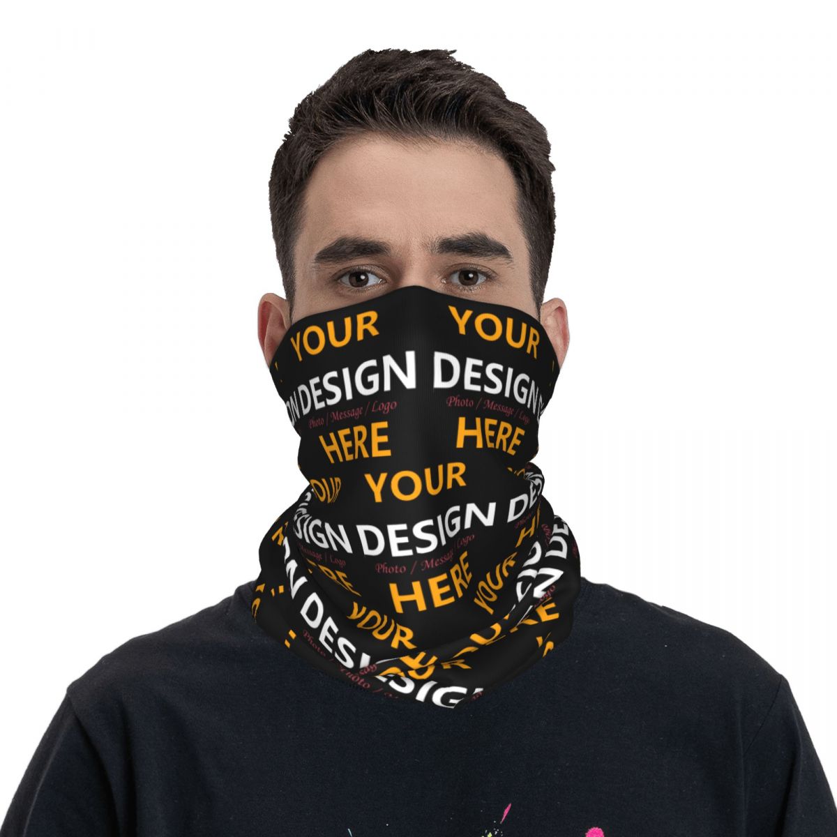 Custom Your Design Here Bandan - Women Fashion Logo ulasan dan harga
