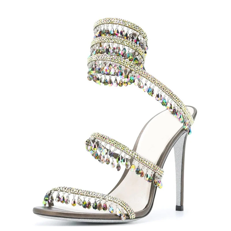 Crystal Pendant Ankle Snake Wr - Women'S Fashion Summer 2025 ulasan dan harga