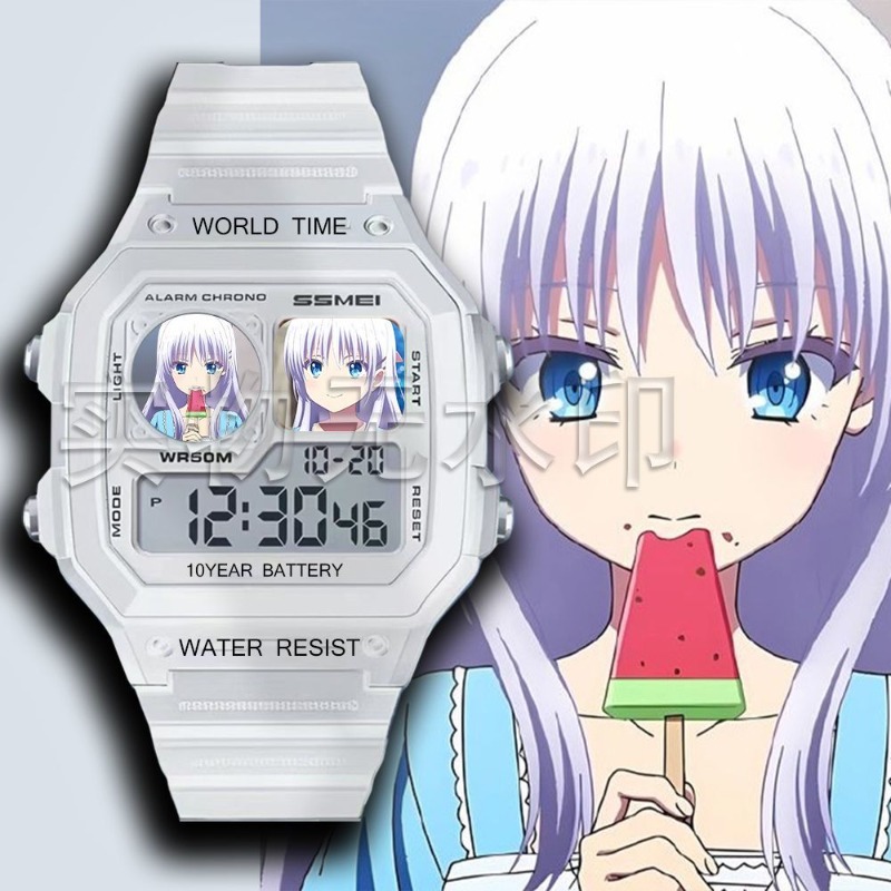 Summer Pockets Watch Cute Fash - Women'S Fashion Digital Watch ulasan dan harga