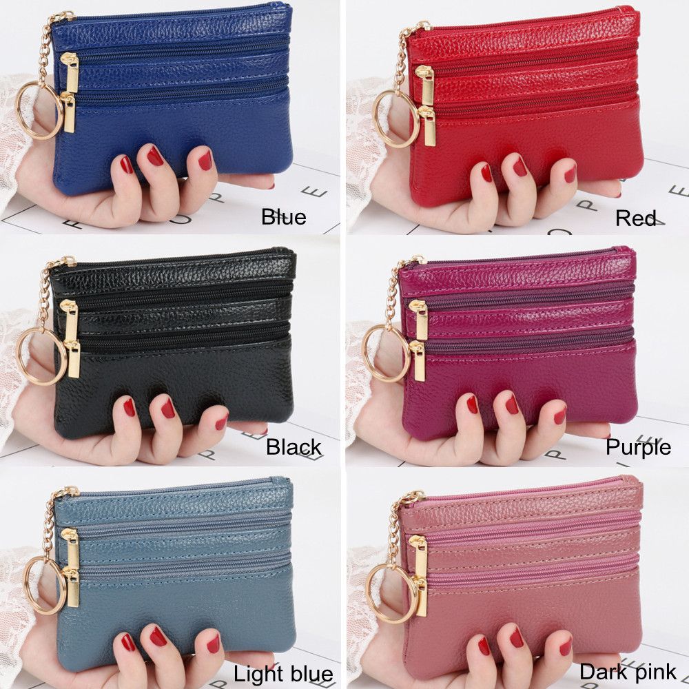 Soft Mini Card Holder Wallet M - Coin Purse Women ulasan dan harga