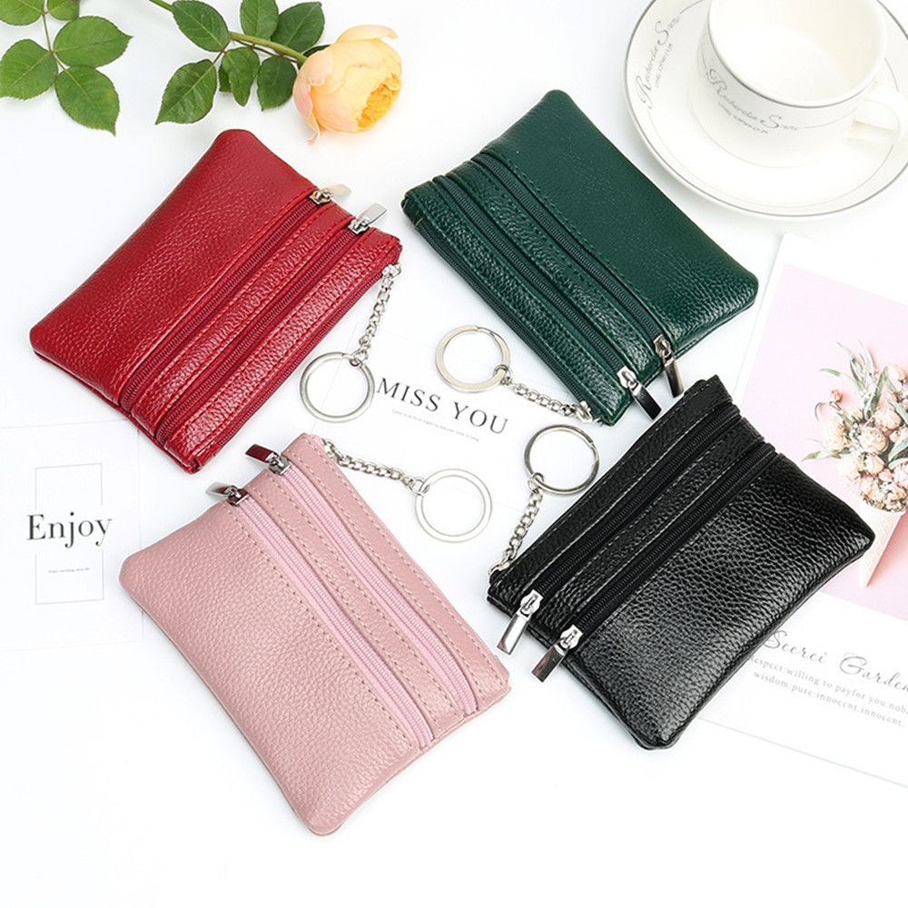 Soft Mini Card Holder Wallet M - Coin Purse Women ulasan dan harga