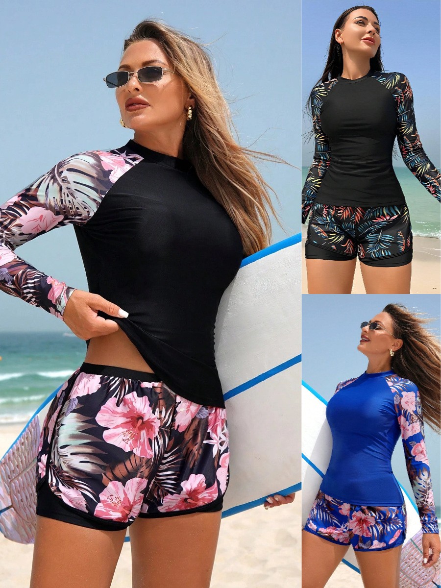 Y2k Tankini Women's Long Sleev - Crop Top Women ulasan dan harga