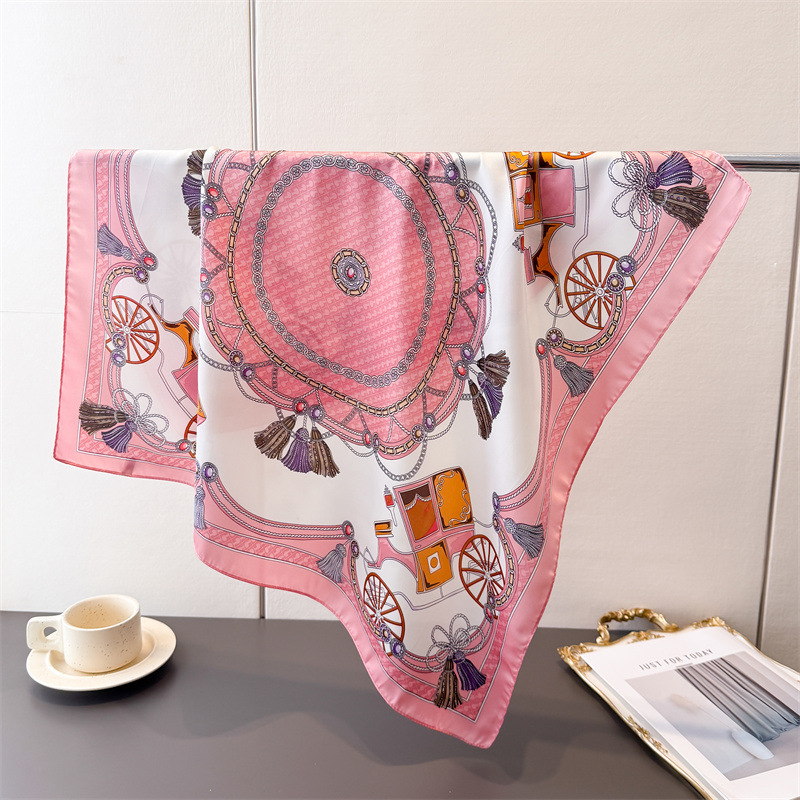 Luxury Print Spring Neck Tie S - Women Fashion Necktie ulasan dan harga