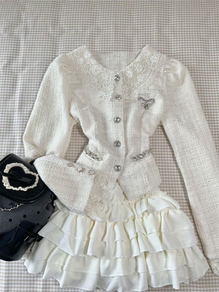 New Autumn French Elegant Fash - Women'S Y2K Fashion Aesthetic ulasan dan harga