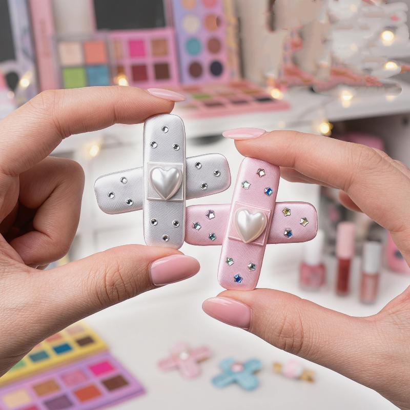 2Pcs Korean Fashion Kawaii Hai - Women'S Y2K Fashion Aesthetic ulasan dan harga