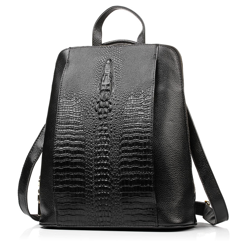 Zency 100% Genuine Leather Kna - Women'S Fashion Backpack ulasan dan harga