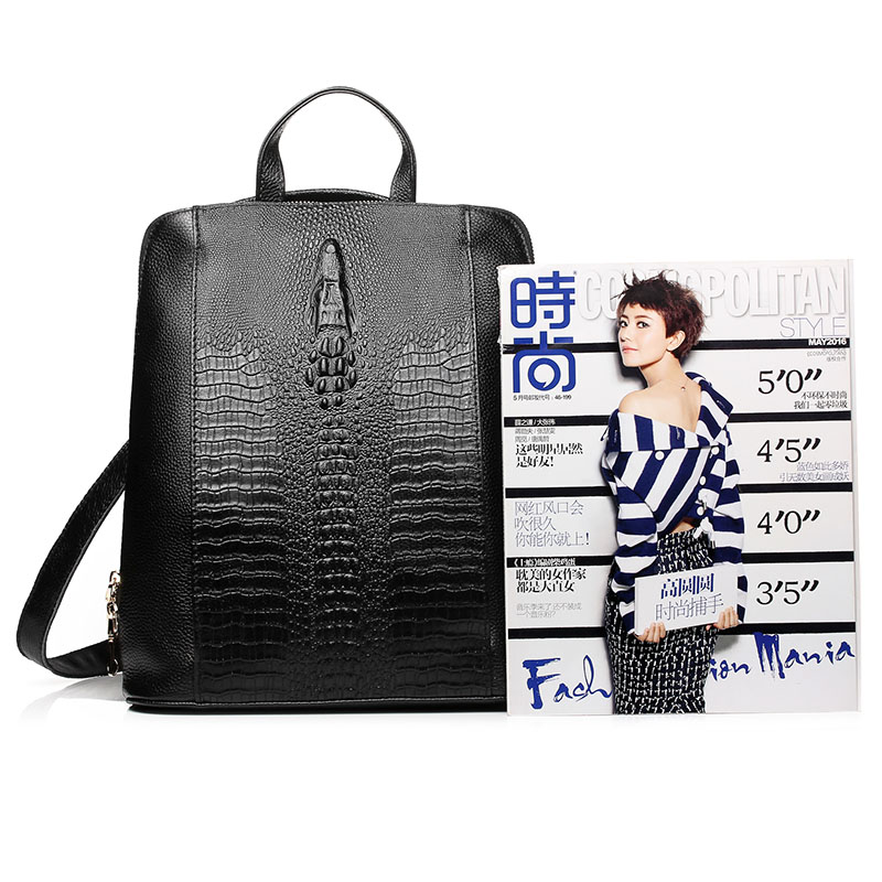 Zency 100% Genuine Leather Kna - Women'S Fashion Backpack ulasan dan harga