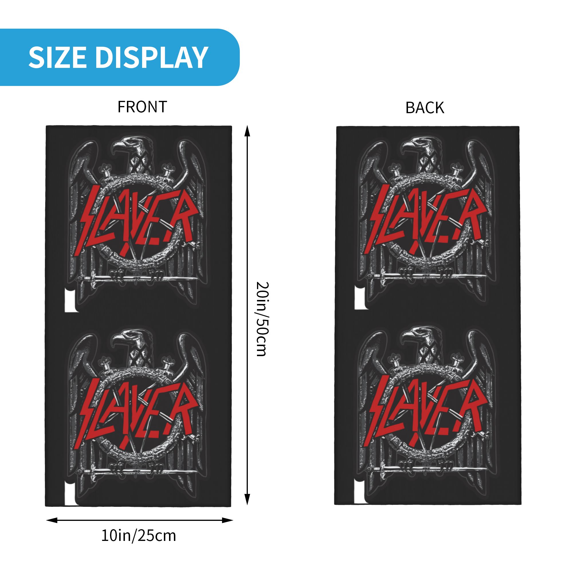 Custom Slayers Logo Bandana Ne - Women Fashion Logo ulasan dan harga