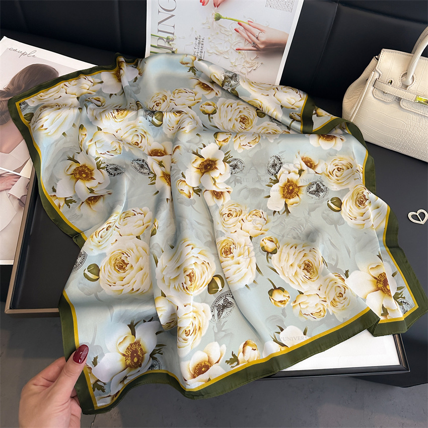 Luxury Print Spring Neck Tie S - Women Fashion Necktie ulasan dan harga