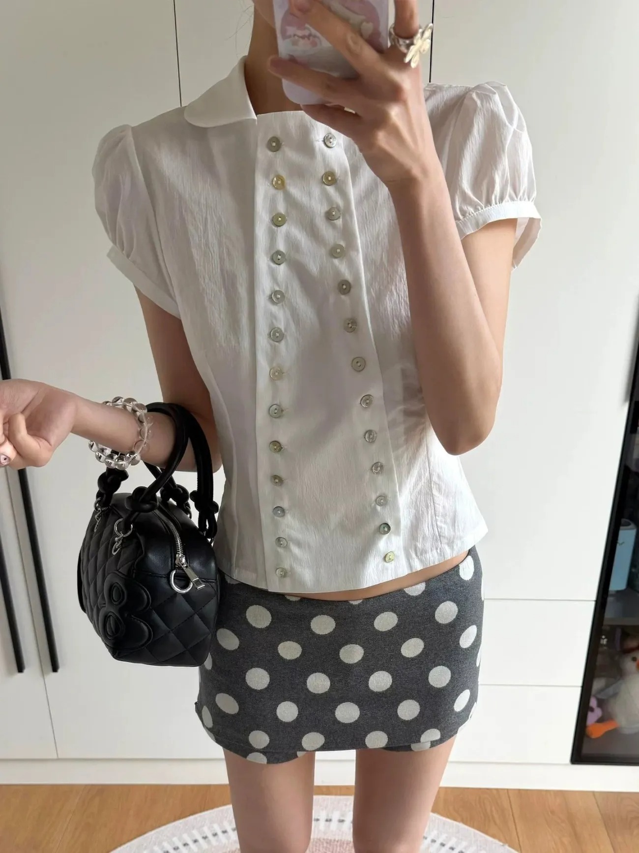 Y2K Aesthetic Peter Pan Collar - Women'S Y2K Fashion Aesthetic ulasan dan harga