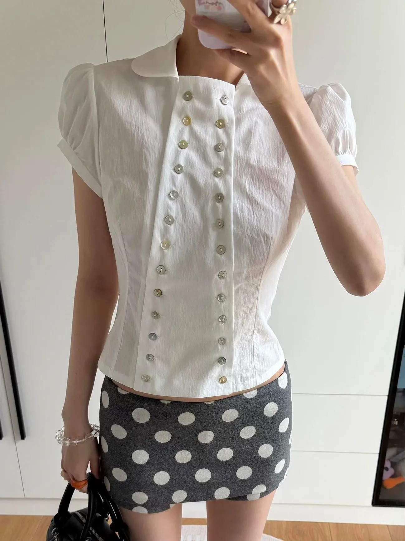 Y2K Aesthetic Peter Pan Collar - Women'S Y2K Fashion Aesthetic ulasan dan harga