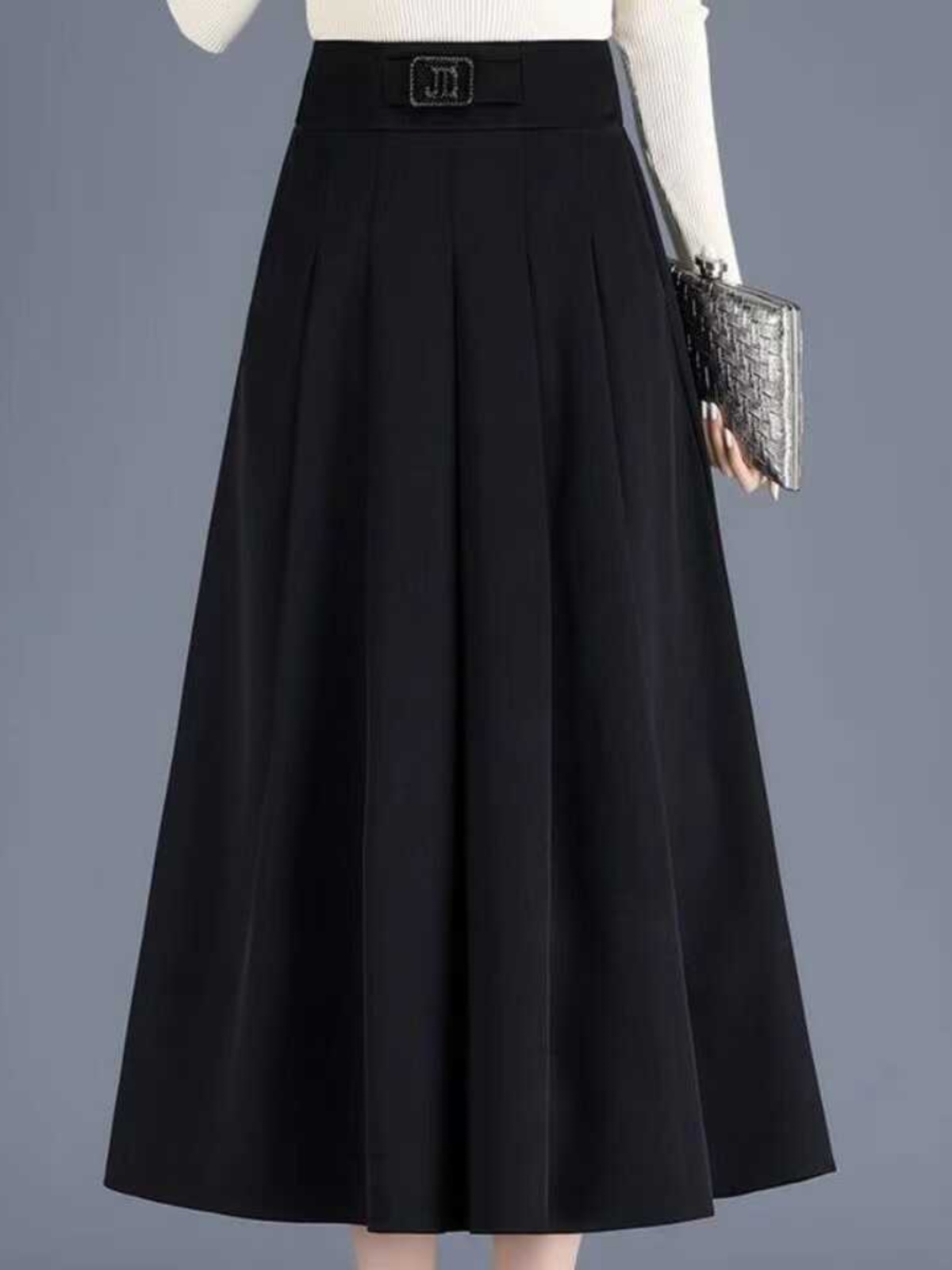 Slimming High Waist A-Line Mid - A-Line Skirt Midi ulasan dan harga