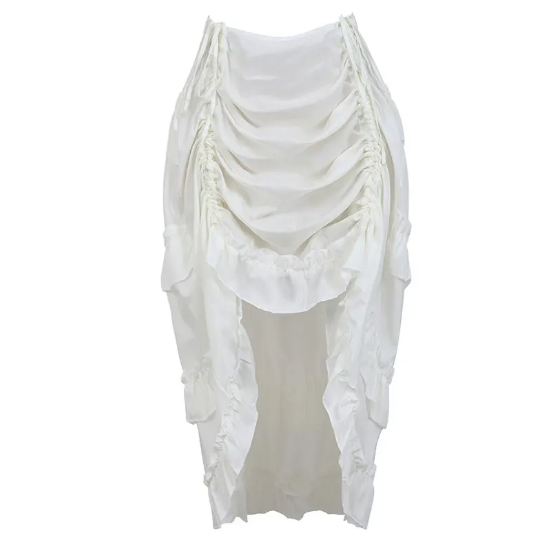 Steampunk Gothic Corset With S - Pleated Skirt Women ulasan dan harga