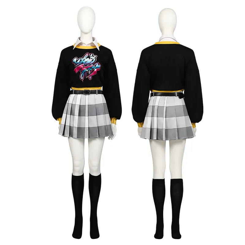 DY20Game P5X Cosplay Costume A - Pleated Skirt Women ulasan dan harga