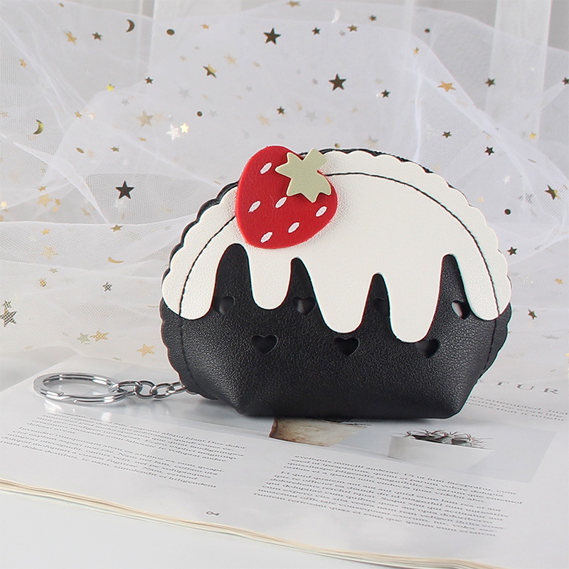 Cute strawberry ice cream mini - Coin Purse Women ulasan dan harga
