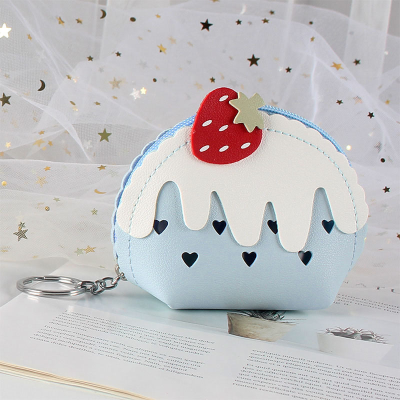 Cute strawberry ice cream mini - Coin Purse Women ulasan dan harga
