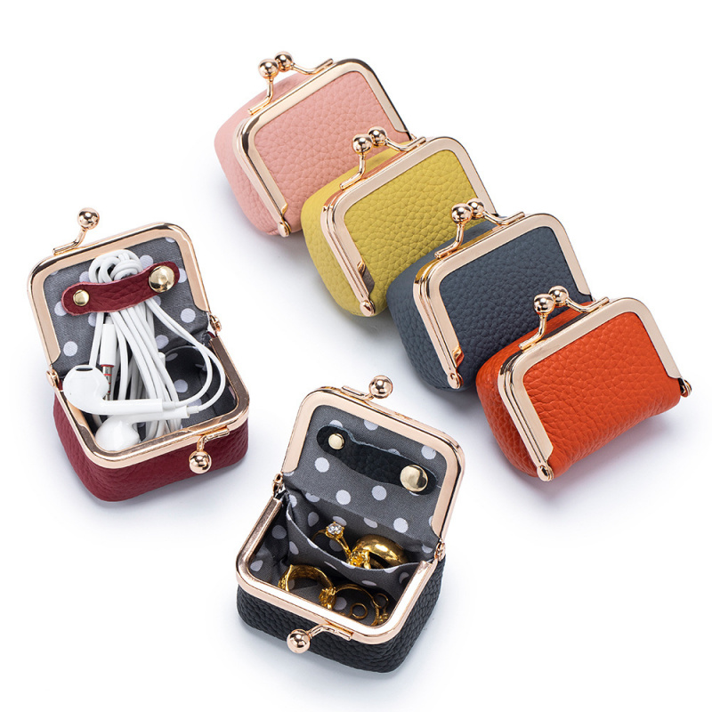 Mini Leather Coin Purse – with - Coin Purse Women ulasan dan harga