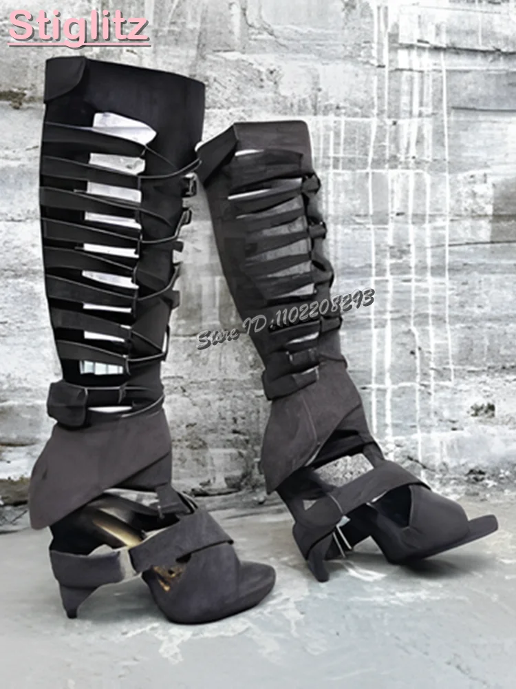 Retro Cross-tied Roman Sandals - Women'S Fashion Summer 2025 ulasan dan harga