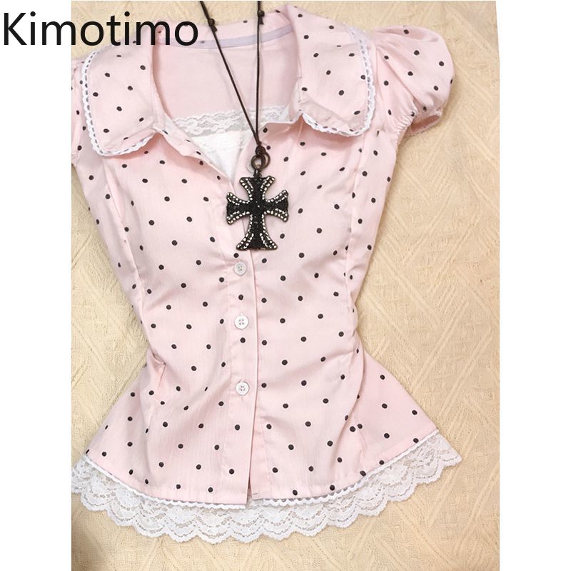 Kimotimo Sweet Polka Dot Short - Women'S Y2K Fashion Aesthetic ulasan dan harga
