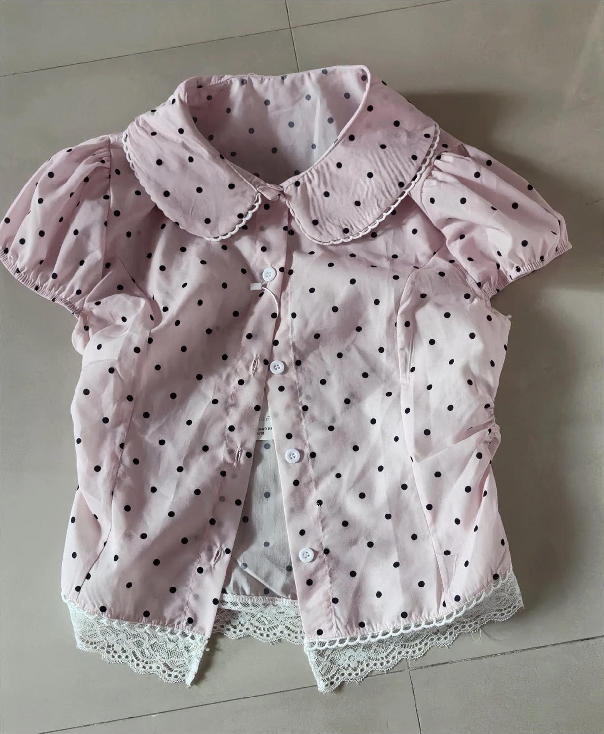 Kimotimo Sweet Polka Dot Short - Women'S Y2K Fashion Aesthetic ulasan dan harga