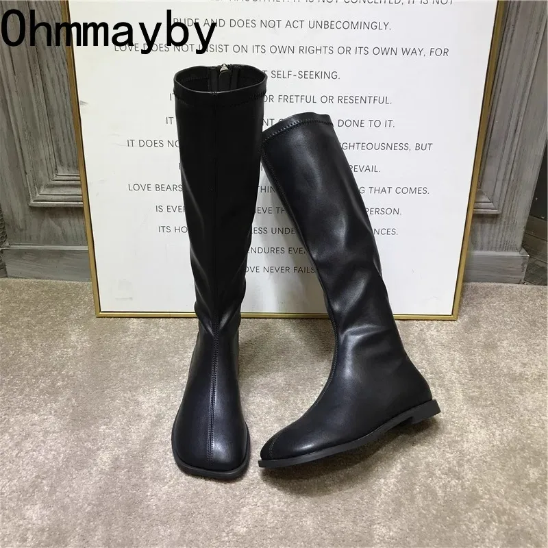 Street Style Stretch Women Kne - Women Fashion Korean ulasan dan harga