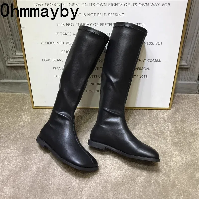 Street Style Stretch Women Kne - Women Fashion Korean ulasan dan harga