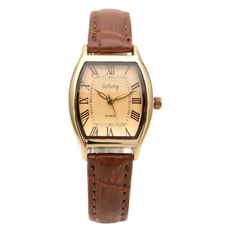 Retro Brown Women Watches Qual - Women'S Fashion Digital Watch ulasan dan harga
