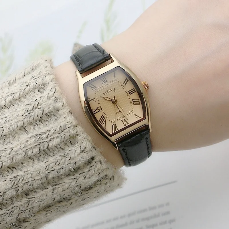 Retro Brown Women Watches Qual - Women'S Fashion Digital Watch ulasan dan harga