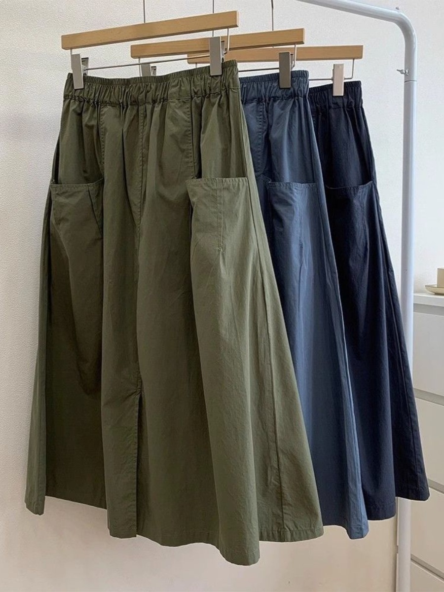 plus Size Women's A-Line Skirt - A-Line Skirt Midi ulasan dan harga