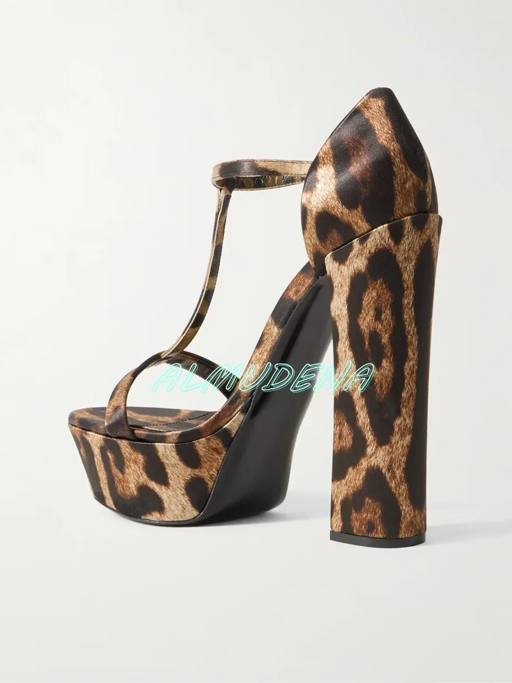 Glossy Leopard-print Satin San - Women'S Fashion Summer 2025 ulasan dan harga