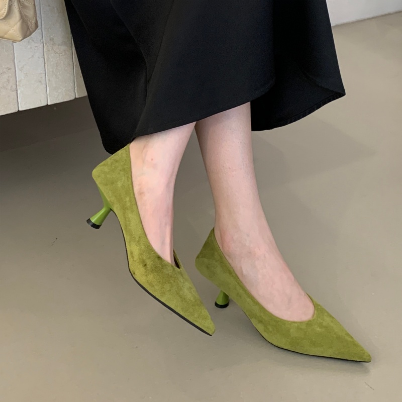 Bailamos Autumn Pointed Toe Wo - Women Fashion Korean ulasan dan harga