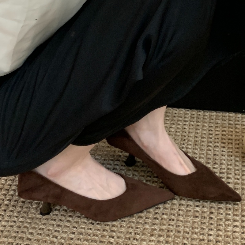 Bailamos Autumn Pointed Toe Wo - Women Fashion Korean ulasan dan harga