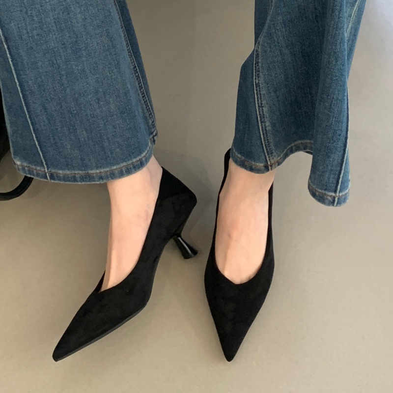 Bailamos Autumn Pointed Toe Wo - Women Fashion Korean ulasan dan harga