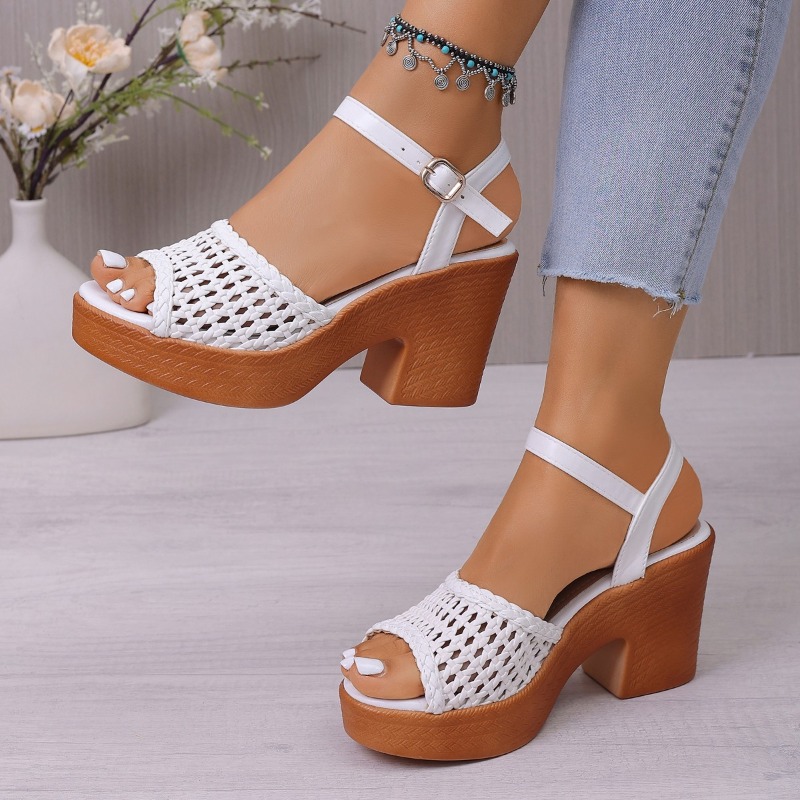 Elegant Women's Braided High H - Women'S Fashion Summer 2025 ulasan dan harga