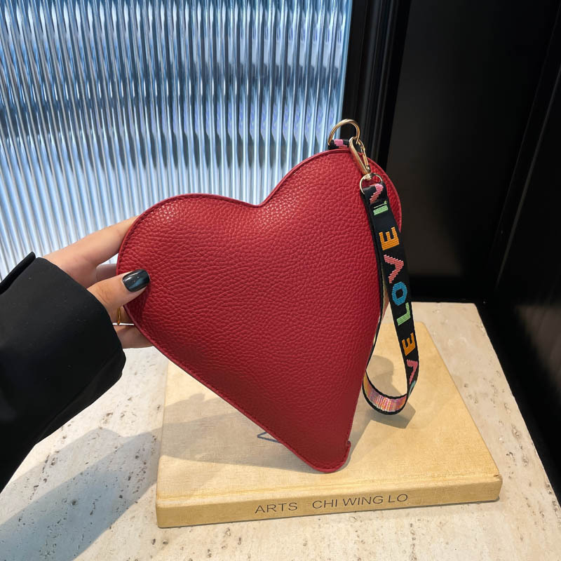 Cute Heart Shape Coin Purse Ko - Coin Purse Women ulasan dan harga
