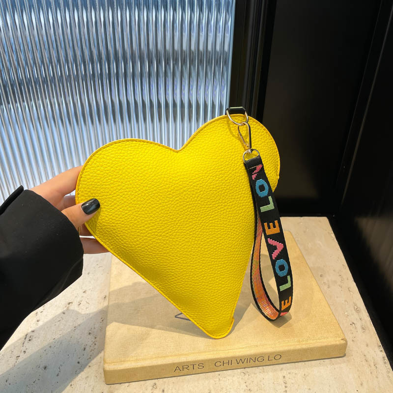 Cute Heart Shape Coin Purse Ko - Coin Purse Women ulasan dan harga