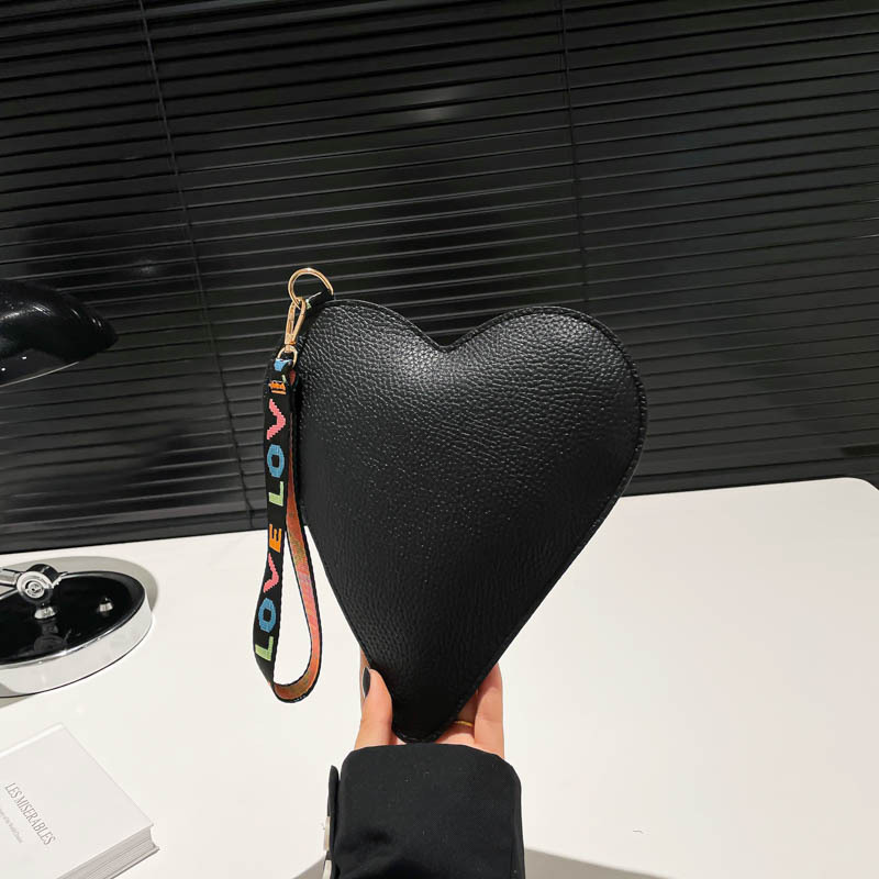 Cute Heart Shape Coin Purse Ko - Coin Purse Women ulasan dan harga