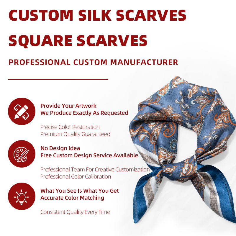Personalized Print Silk Wool R - Women Fashion Logo ulasan dan harga