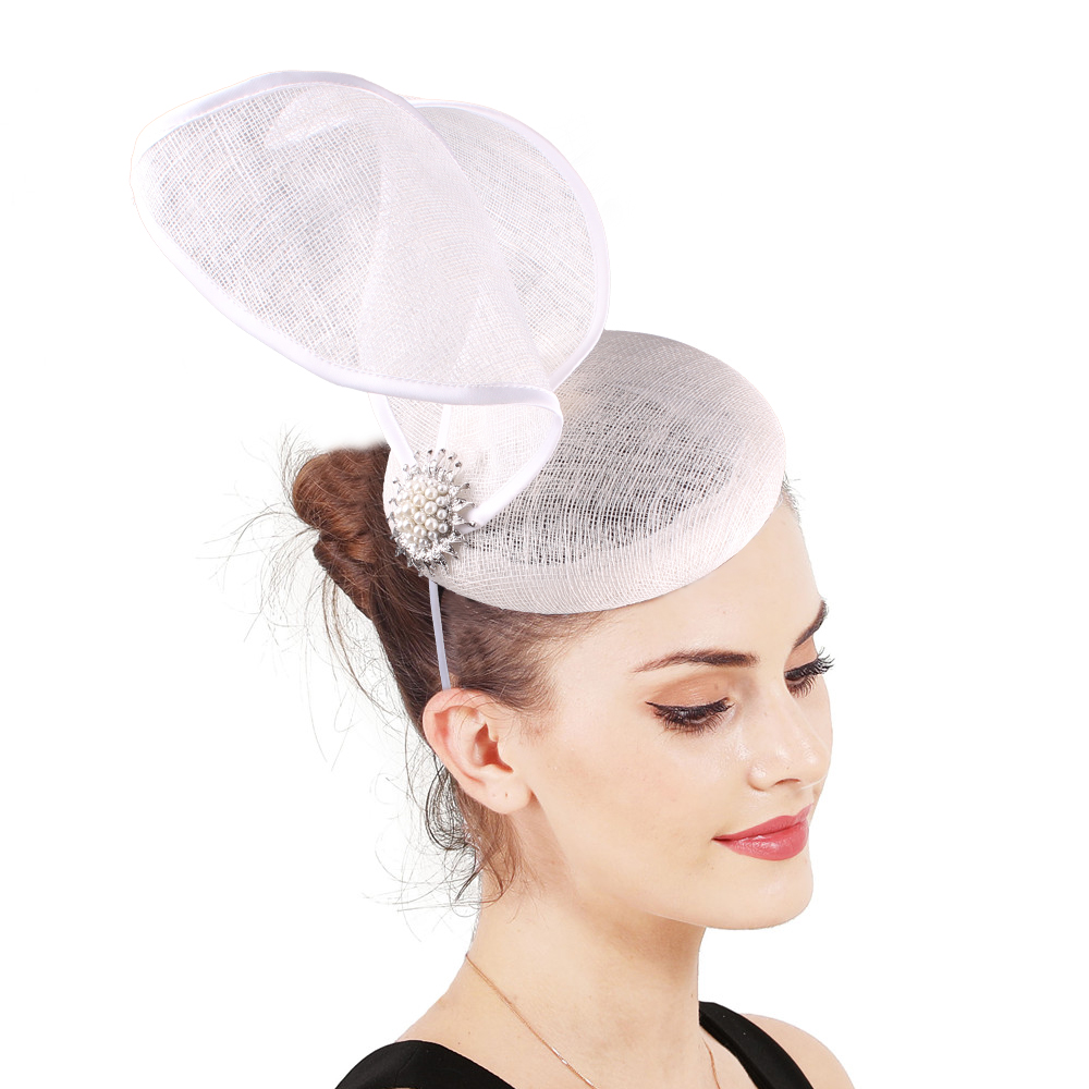  Fancy  Women Sinamay Hat bow  - Women'S Fashion Kentucky Derby ulasan dan harga
